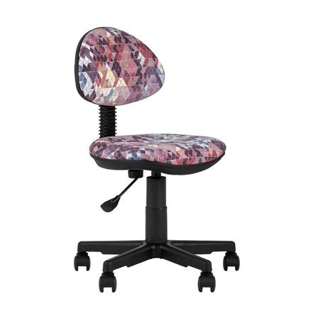 детское УМКА абстракция красный обивка ткань крестовина пластик механизм регулировки высоты