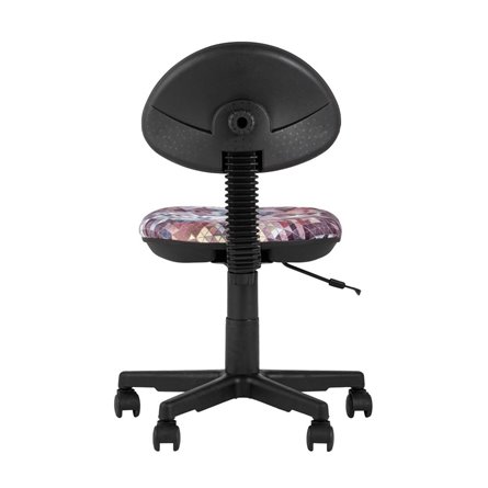 детское УМКА абстракция красный обивка ткань крестовина пластик механизм регулировки высоты