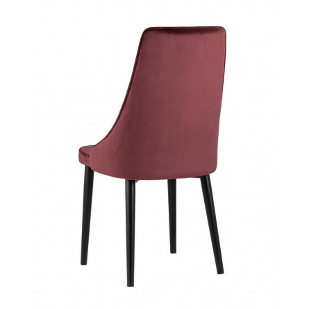 Версаль велюр винный ножки металл