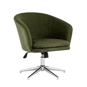 Версаль велюр зеленый ножки металл