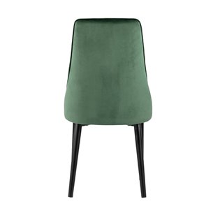 Версаль велюр зеленый ножки металл