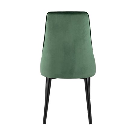 Версаль велюр зеленый ножки металл