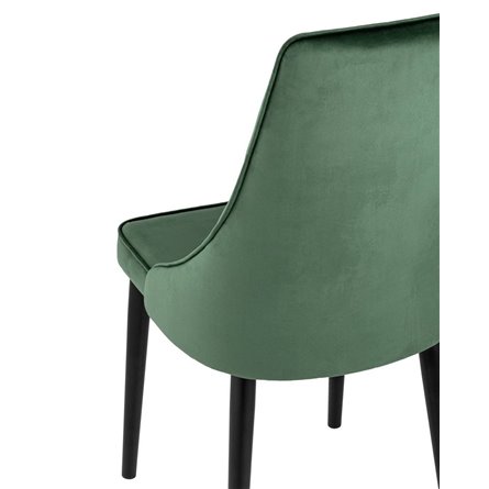 Версаль велюр зеленый ножки металл