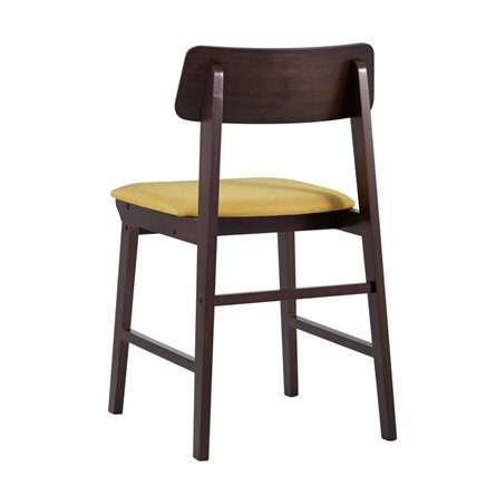 ODEN мягкая тканевая желтая обивка