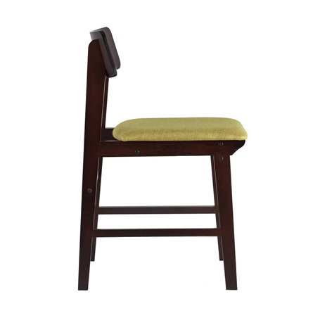 ODEN мягкая тканевая зеленая обивка, деревянный каркас из массива гевеи