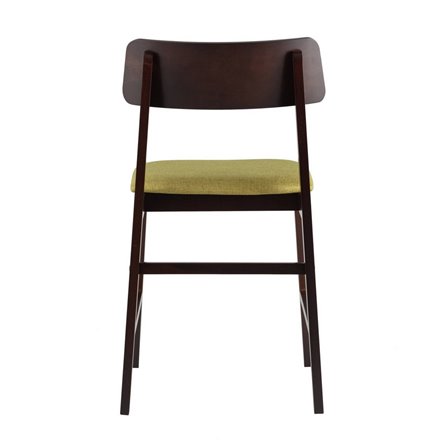 ODEN мягкая тканевая зеленая обивка, деревянный каркас из массива гевеи