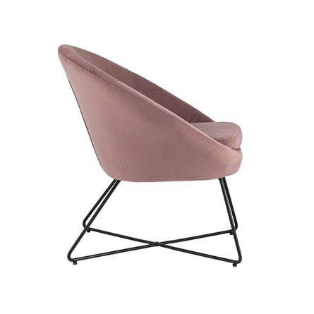 Колумбия пыльно-розовое мягкое обивка велюр