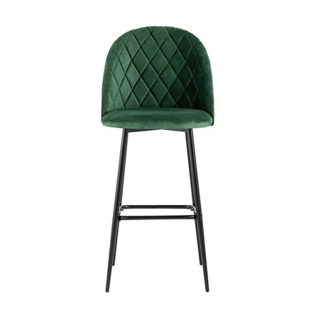 Марсель обивка велюр зеленый ножки металл черные