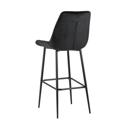 Флекс обивка велюр черный ножки металл черные