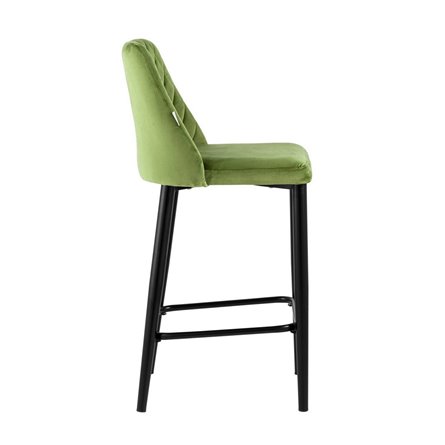 Диего обивка велюр травяной ножки металл черные