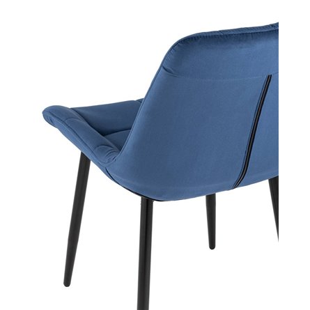 Флекс велюр синий