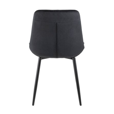 Флекс велюр черный ножки металл