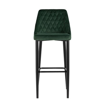 Диего велюр зелёный ножки металл черные