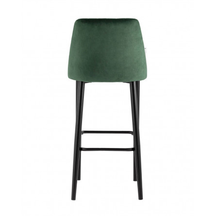 Диего велюр зелёный ножки металл черные