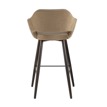 Саймон обивка велюр капучино ножки металл темное дерево