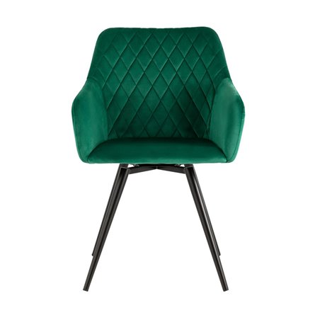 Джоан велюр светло-розовый ножки металл черные