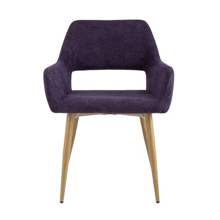 Джоан велюр светло-серый ножки металл черные