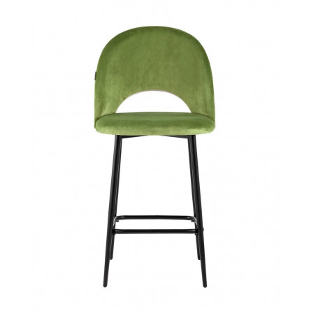 Меган обивка велюр травяной ножки металл черные