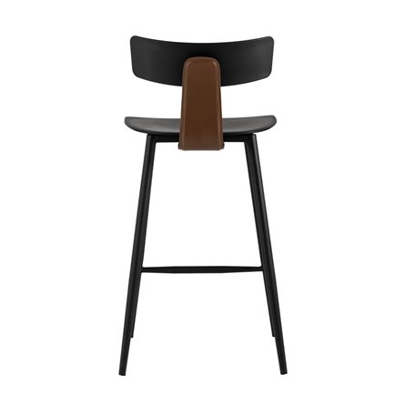 полубарный ANT пластиковый черный вставки экокожа