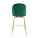 Beetle со спинкой изумрудный золотые ножки обивка велюр металлический каркас Beetle со спинкой изумрудный золотые ножки обивка велюр металлический каркас