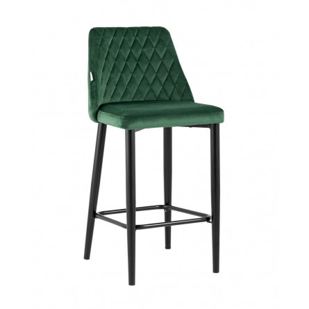 Beetle со спинкой бежевый золотые ножки обивка велюр металлический каркас