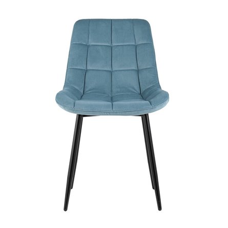 Флекс велюр пыльно-голубой ножки металл