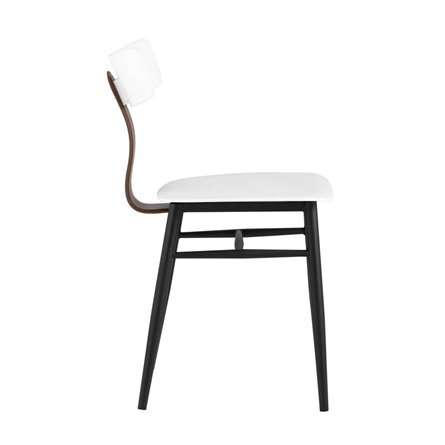 обеденный ANT пластиковый белый вставки экокожа