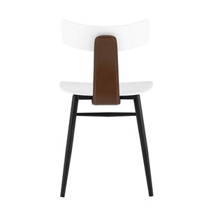 обеденный ANT пластиковый белый вставки экокожа