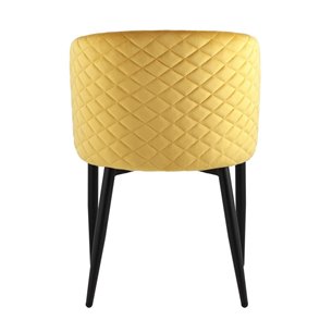 Oliver велюр травяной ножки металл черные