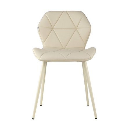 Эдвин обивка экокожа кремовый ножки металл кремовые