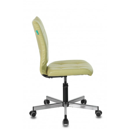 Бюрократ CH-330M/GREEN без подлокотников зеленый Best 79 обивка экокожа крестовина метал