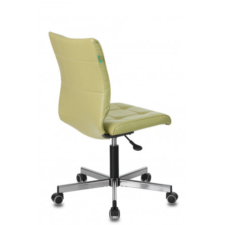 Бюрократ CH-330M/GREEN без подлокотников зеленый Best 79 обивка экокожа крестовина метал