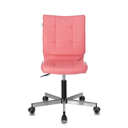 Бюрократ CH-330M/PINK без подлокотников розовый Lincoln 205 обивка экокожа крестовина ме