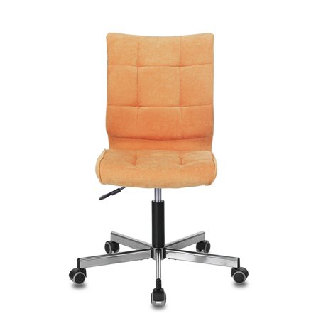 Бюрократ CH-330M/VELV72 оранжевый Velvet 72 крестовина металл