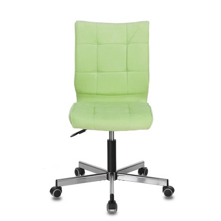 Бюрократ CH-330M/VELV81 светло-салатовый Velvet 81 крестовина металл