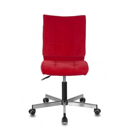 Бюрократ CH-330M/VELV88 красный Velvet 88 крестовина металл