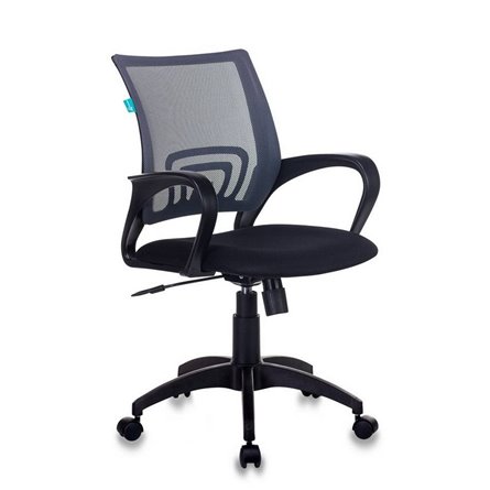 Бюрократ CH-695N/DG/TW-11 спинка сетка серый TW-04 сиденье черный TW-11 крестовина пласт