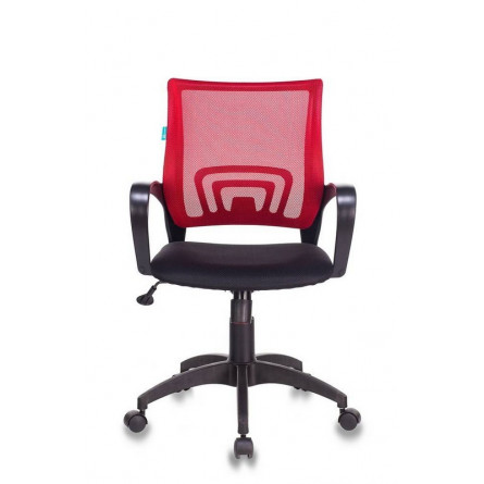 Бюрократ CH-695N/R/TW-11 спинка сетка красный TW-35N сиденье черный TW-11 обивка сетка/т