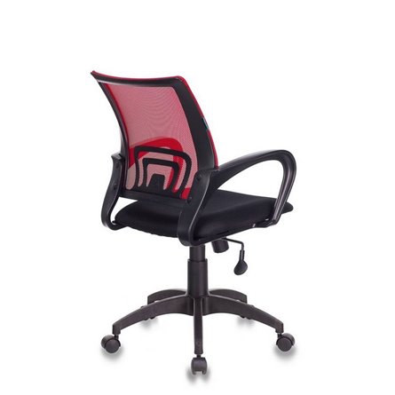 Бюрократ CH-695N/R/TW-11 спинка сетка красный TW-35N сиденье черный TW-11 обивка сетка/т