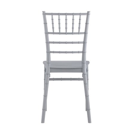 Chiavari (Кьявари) пластик серебряный обеденный для кухни