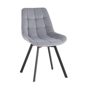 Болейн с ящиком велюр синий ножки из металла цвет золото