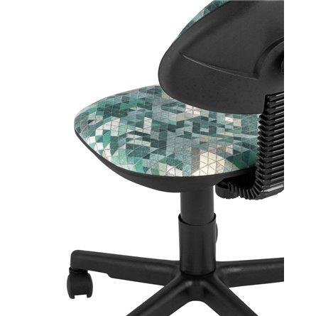 детское УМКА абстракция зеленый обивка ткань крестовина пластик механизм регулировки высоты