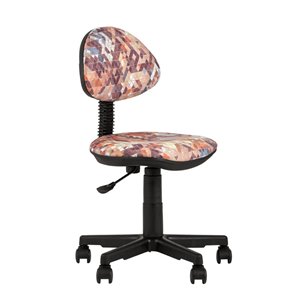 детское УМКА абстракция оранжевый обивка ткань крестовина пластик механизм регулировки высоты