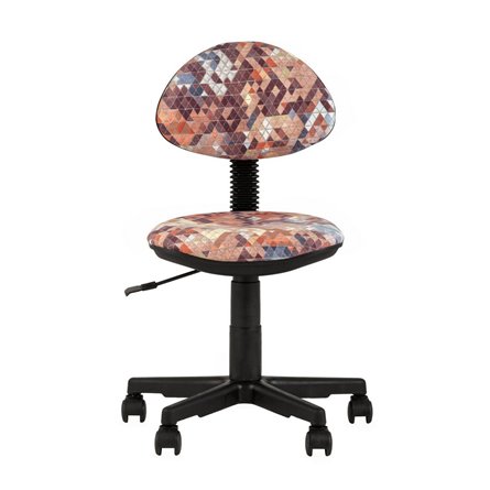 детское УМКА абстракция оранжевый обивка ткань крестовина пластик механизм регулировки высоты