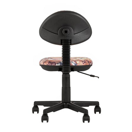 детское УМКА абстракция оранжевый обивка ткань крестовина пластик механизм регулировки высоты