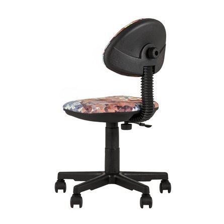 детское УМКА абстракция оранжевый обивка ткань крестовина пластик механизм регулировки высоты