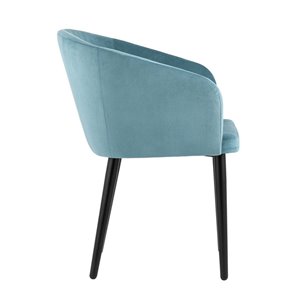 Ральф велюр пыльно-голубой