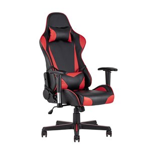TopChairs Racer черно-красное геймерское