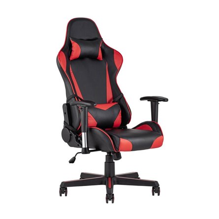 TopChairs Racer черно-красное геймерское
