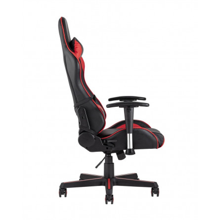 TopChairs Racer черно-красное геймерское
